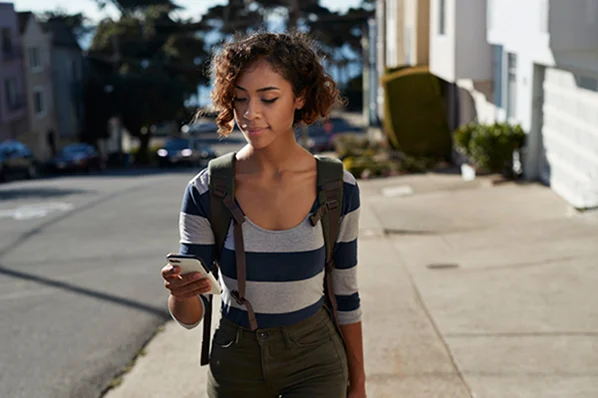 Social media marketer looking at instagram marketing strategies