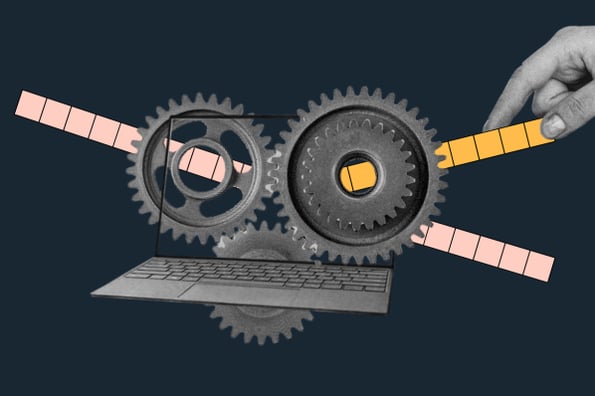 a computer representing the javascript map array method