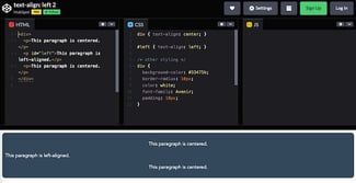 How to Left, Right & Center Align Text in HTML