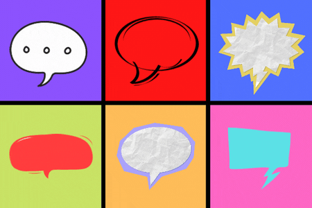Speech bubbles 
