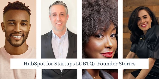 four LGBTQ+ founders