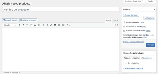 Cómo crear una tienda online en WordPress: Añadir productos