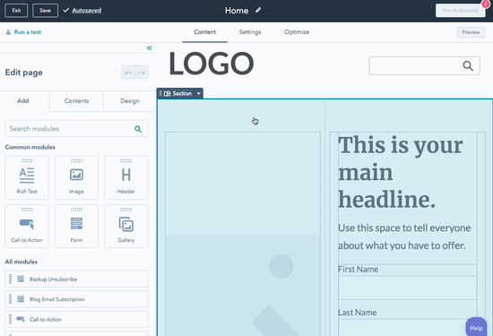 Open theme settings from page editor Open theme settings from page editor