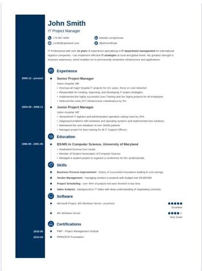 how to make a resume with picture in ms word resume templates for word: Concept Resume Template