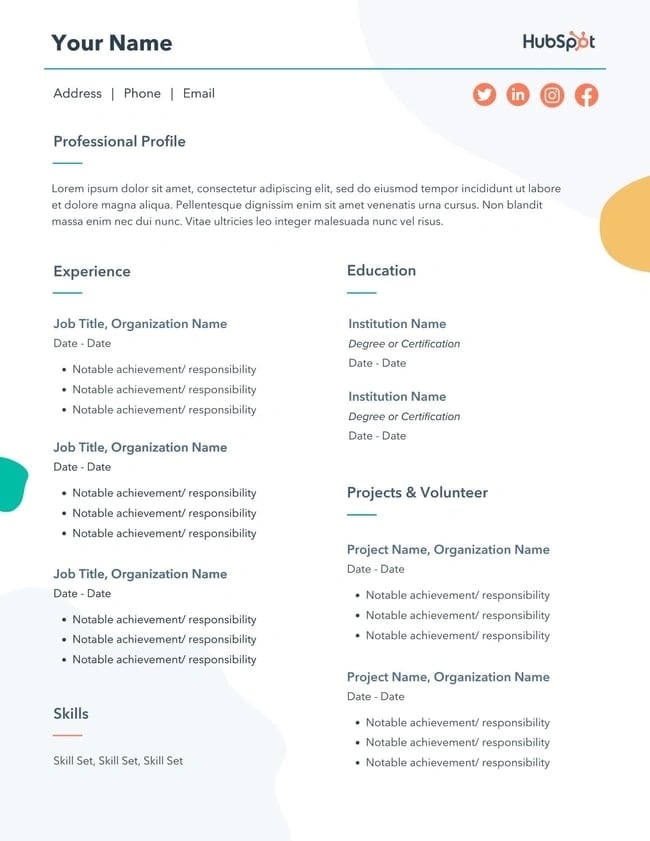 40 Free Resume Templates for Microsoft Word (& How to Make Your Own)