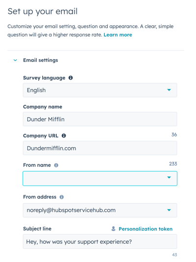 ajuste su correo electrónico