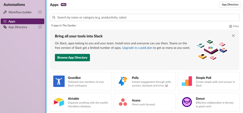 Google Drive  Slack App Directory