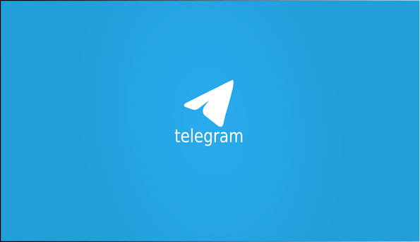 logotipo do telegram em um fundo azul claro, cor que representa a marca - aprenda a usar o Telegram na sua estratégia de marketing 