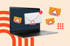 why spam trigger words are no longer relevant: spam emails infecting a laptop