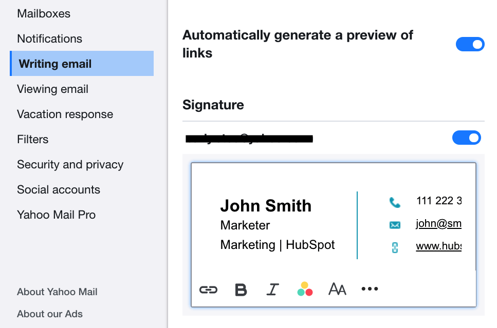 Free Email Signature Template Generator By Hubspot