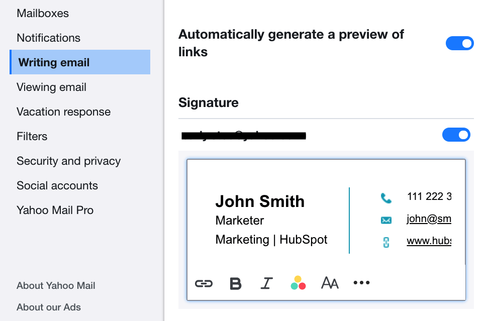 Signature Block Template from www.hubspot.com