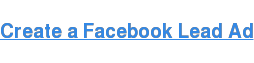 Create a Facebook Lead Ad