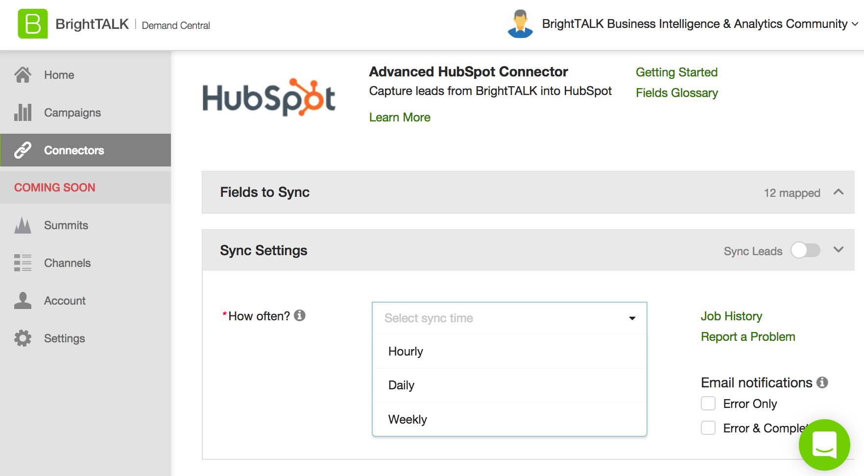 brighttalk integrations events and webinars integrations from bright talk