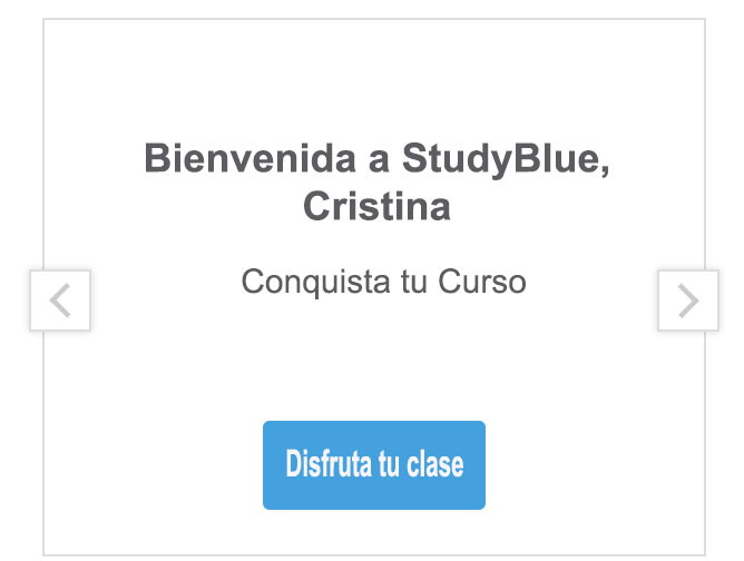 Ejemplo de mensaje de bienvenida como parte del customer onboarding