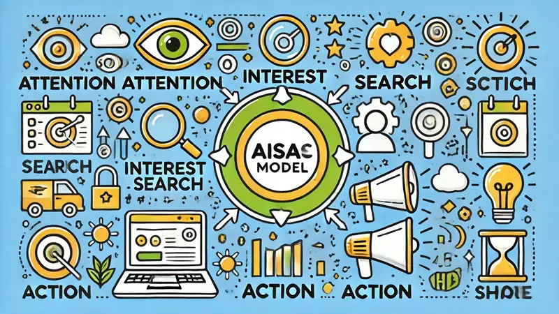 AISAS(アイサス)とは?ステップごとの特徴や具体例を解説