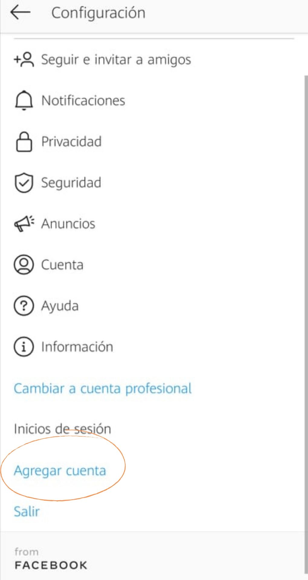 Marketing en Instagram: añadir cuentas adicionales