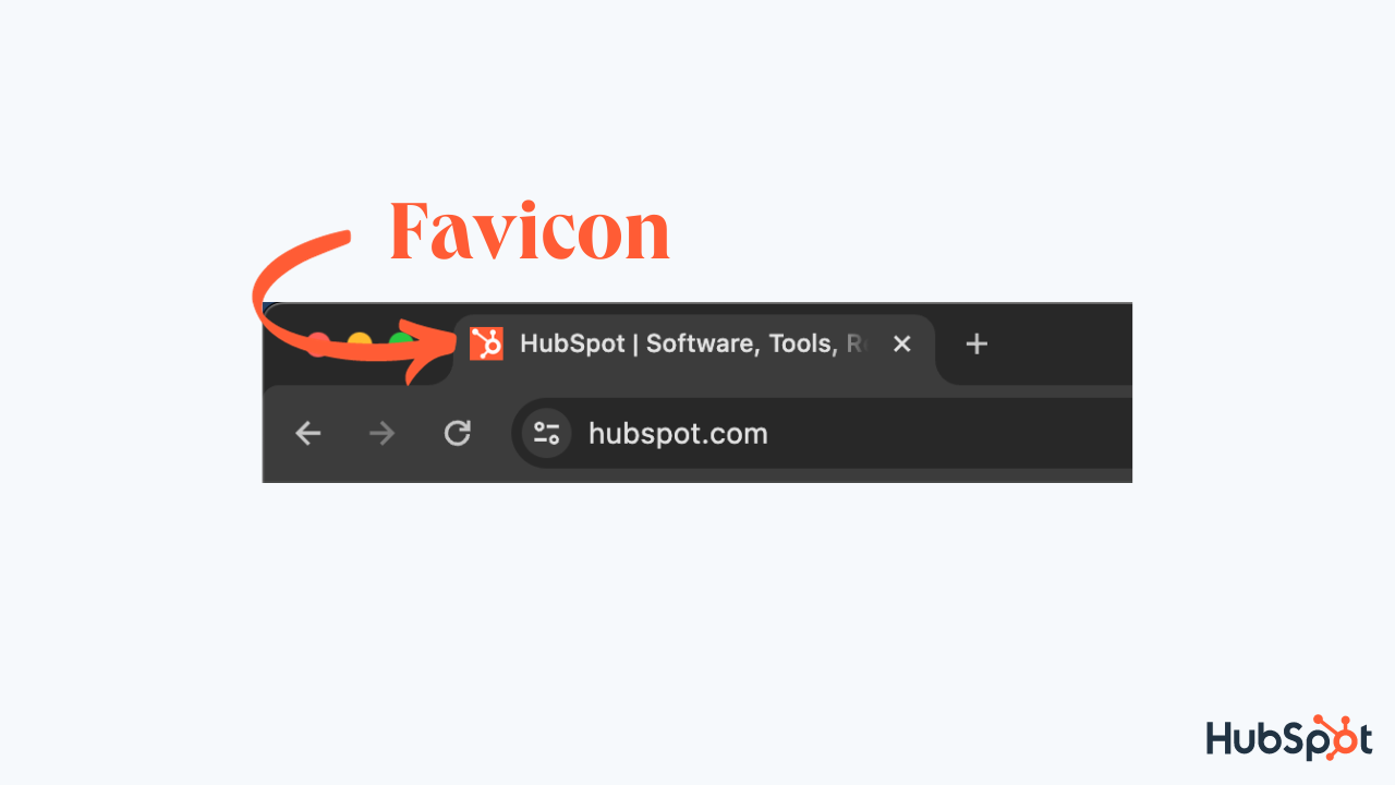 An image of HubSpot's favicon.