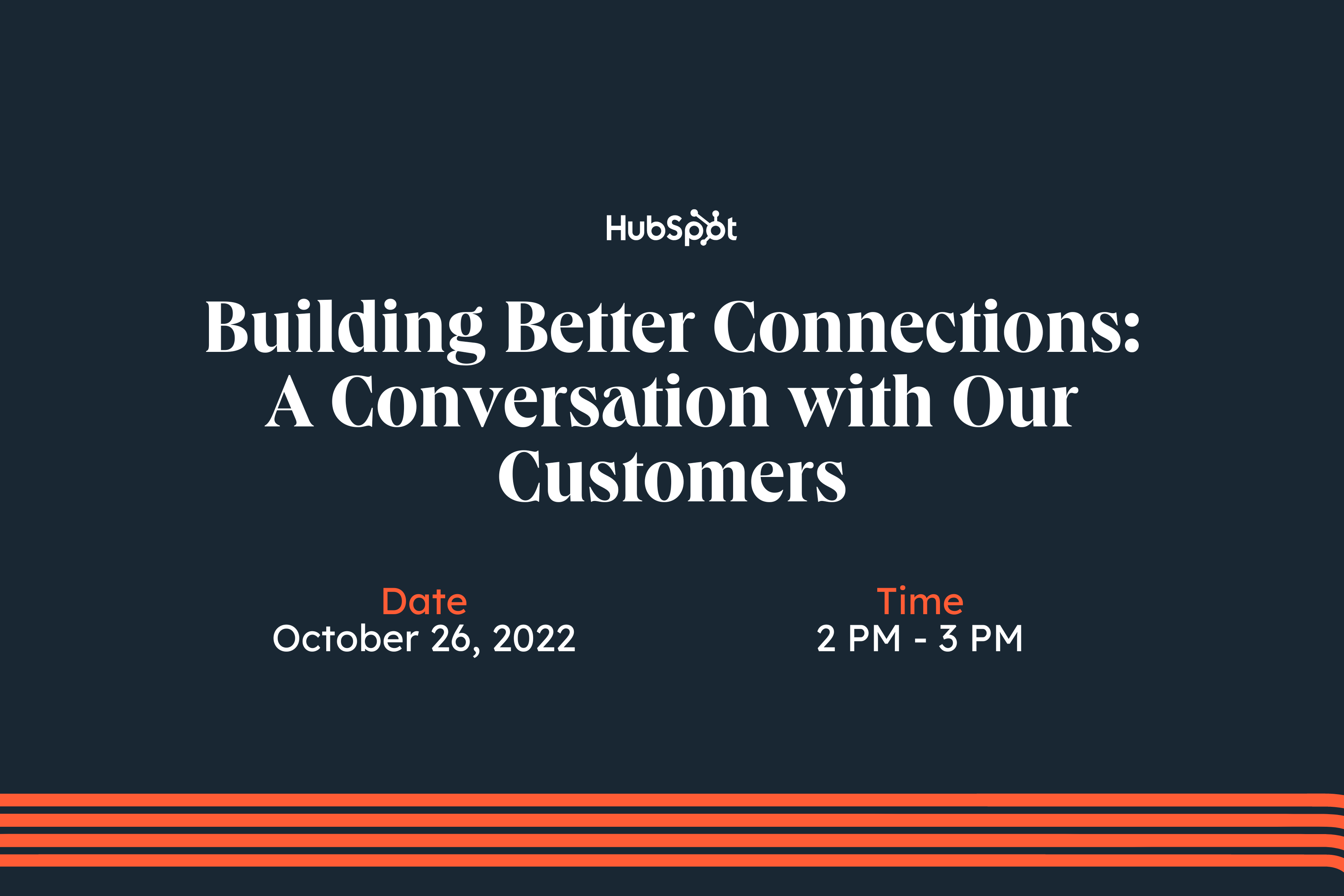 Building Better Connections-October 26 webinar thumbnail