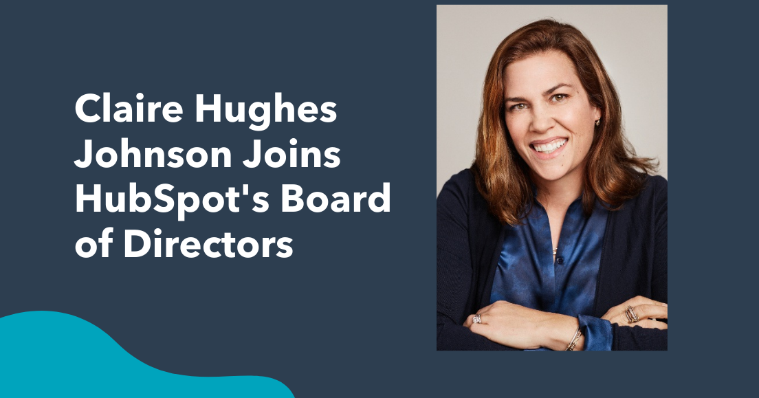 HubSpot Announces Claire Hughes Johnson Joins Board of Directors