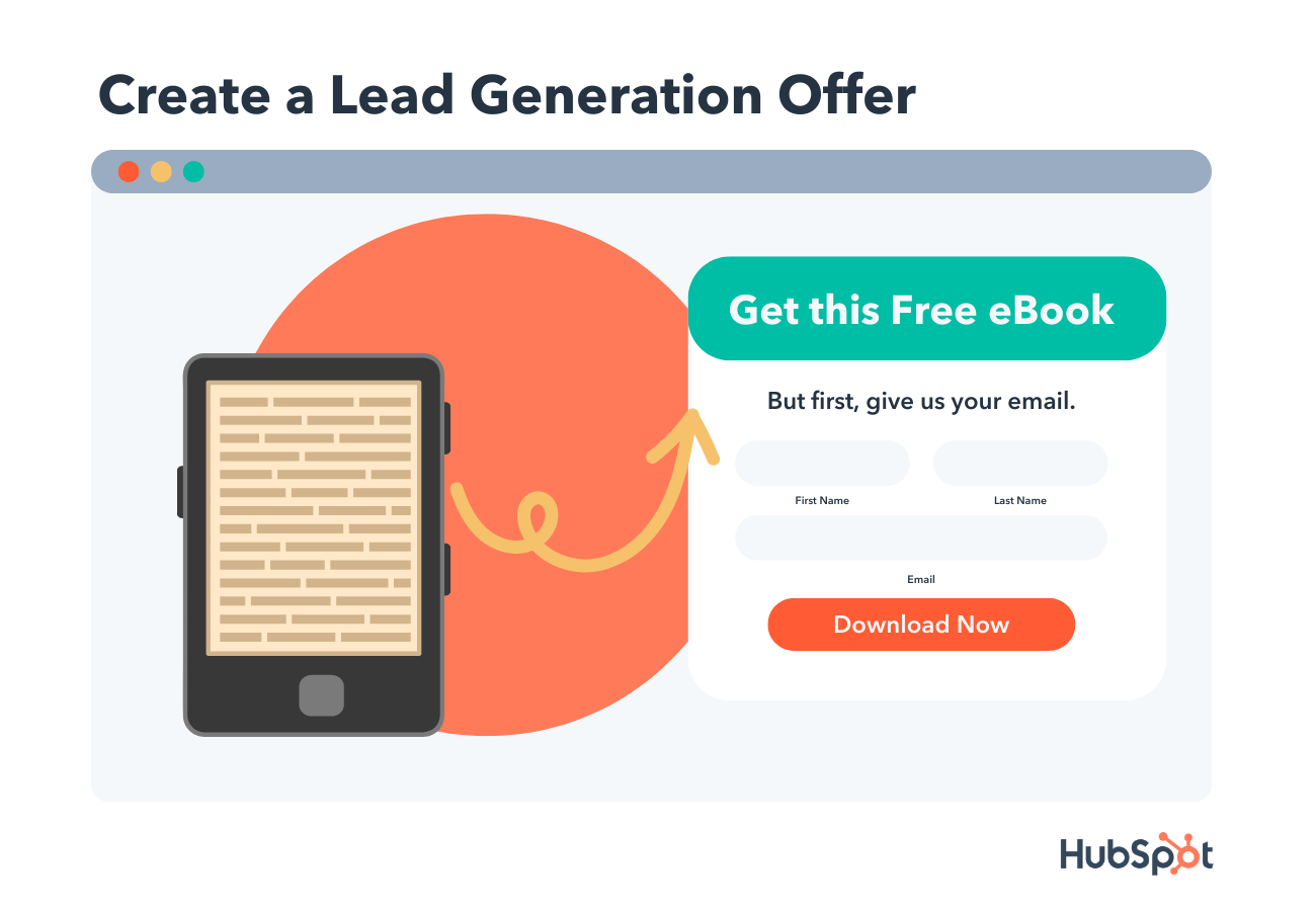 mailing list sign up tip: create a lead generation offer