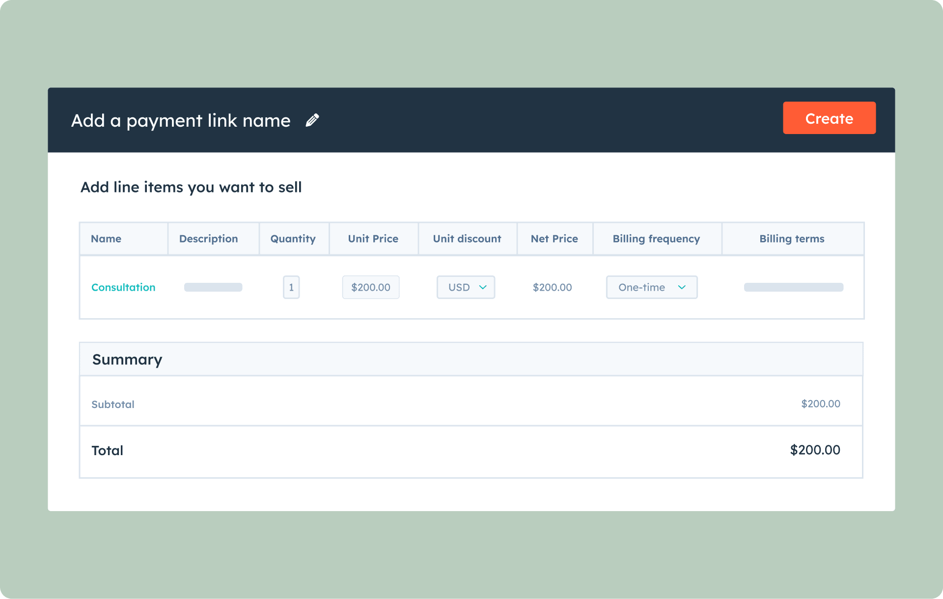 Payment link