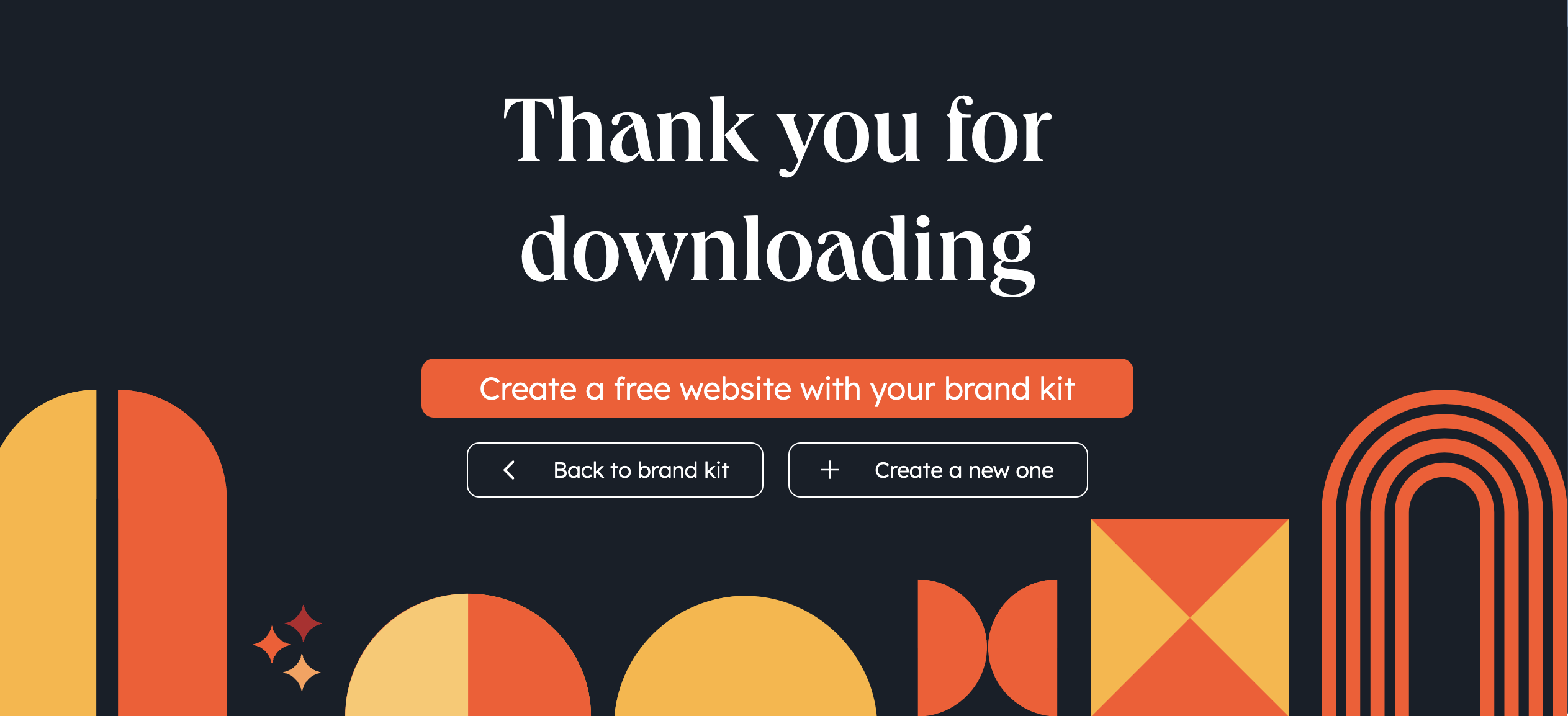 Download your brand kit for free.