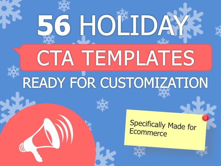 Ecommerce Holiday CTA Templates