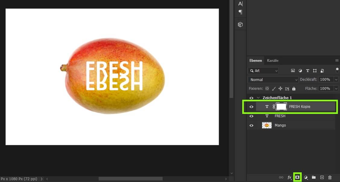 Kopie einer Ebene in Photoshop