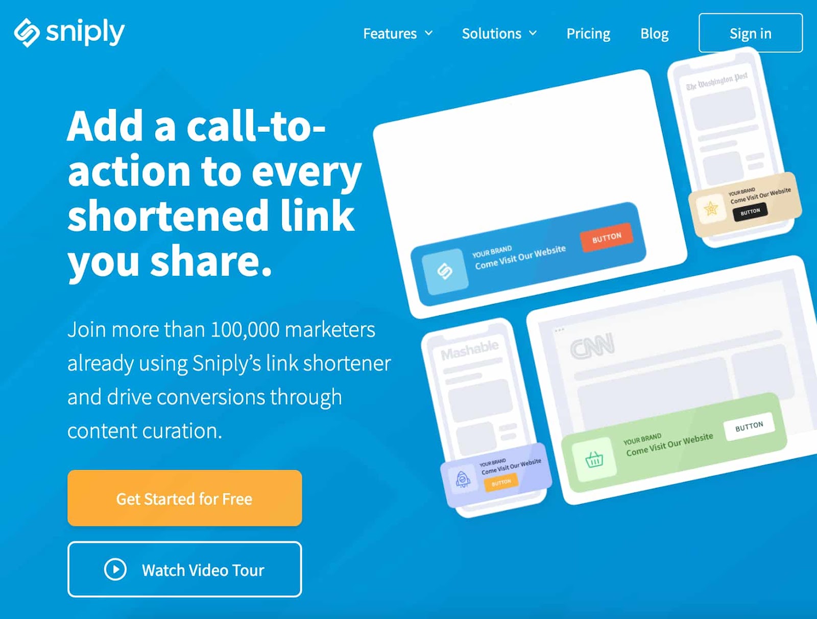 Content curation tool Sniply
