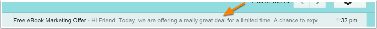 email preview text in inbox