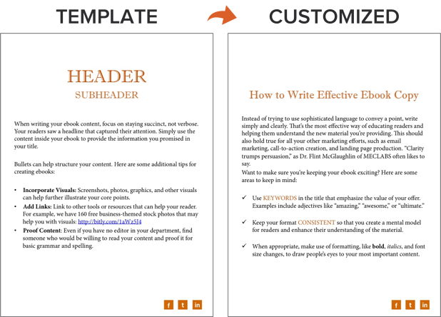 an example of ebook formatting
