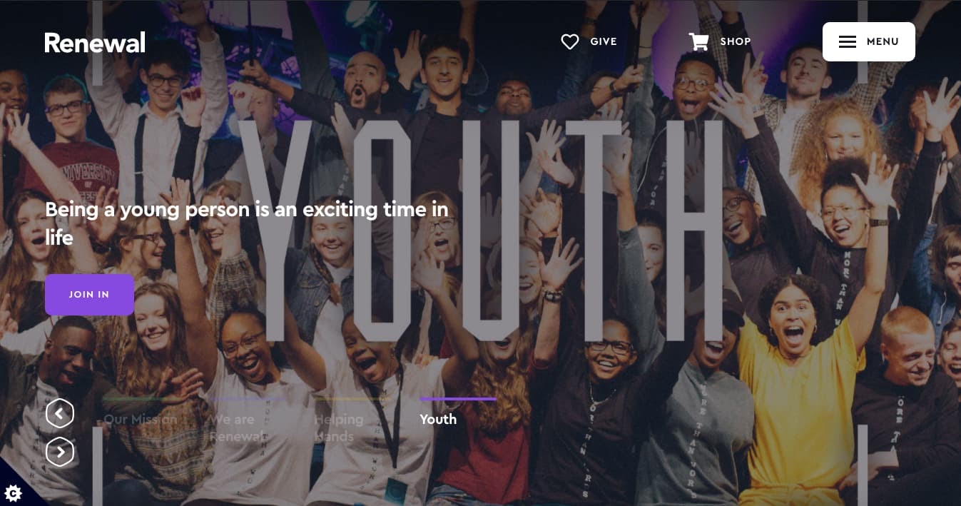 church websites: Renewal Church
