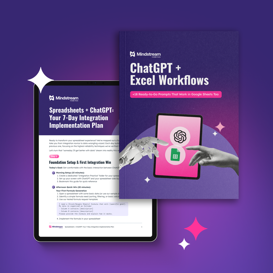 ChatGPT + Excel Workflows That Actually Work