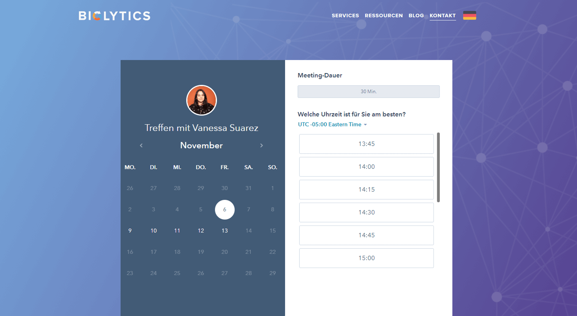 Terminkalender teilen bei HubSpot