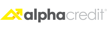 Logo de alpha credit