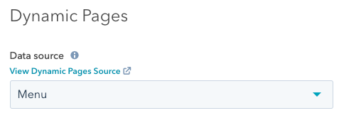 dynamic-pages-dropdown-menu