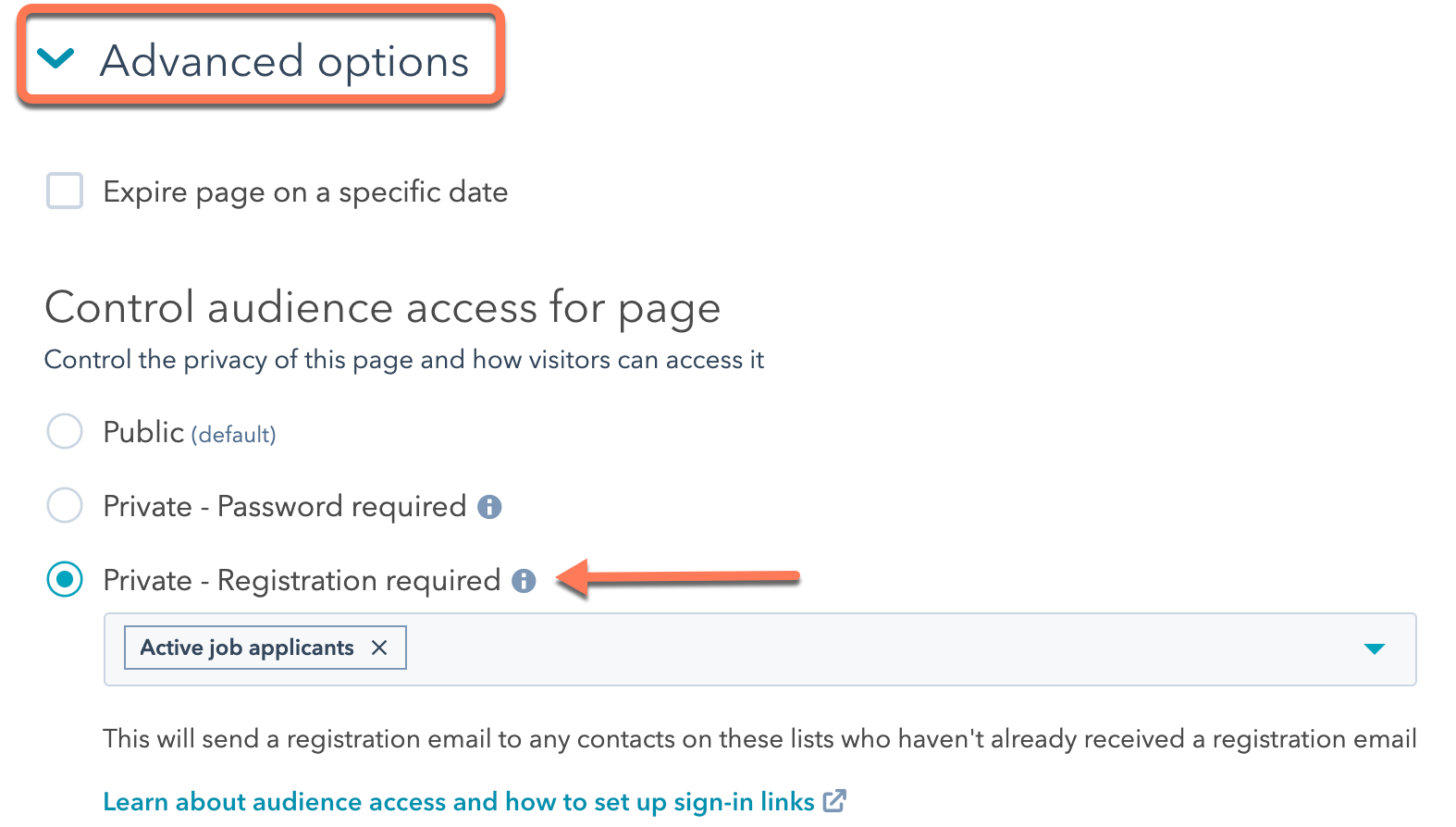 job-application-listing-membership-settings