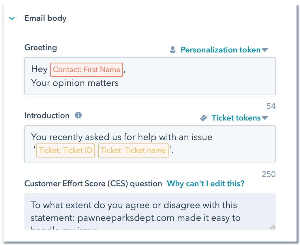email-body-support-survey