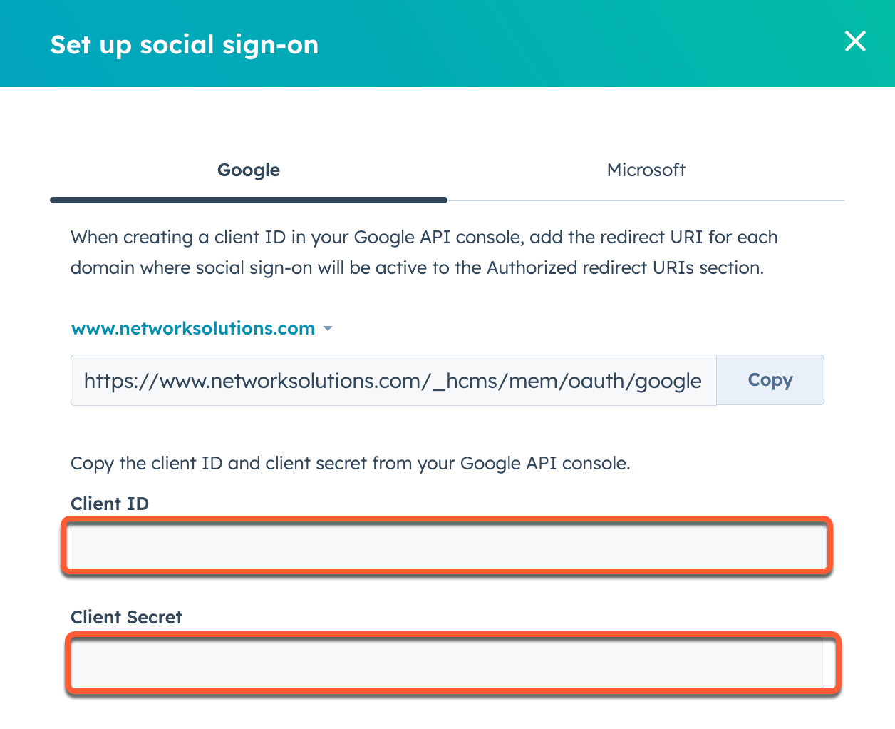 set-up-google-social-sign-on-in-hubspot