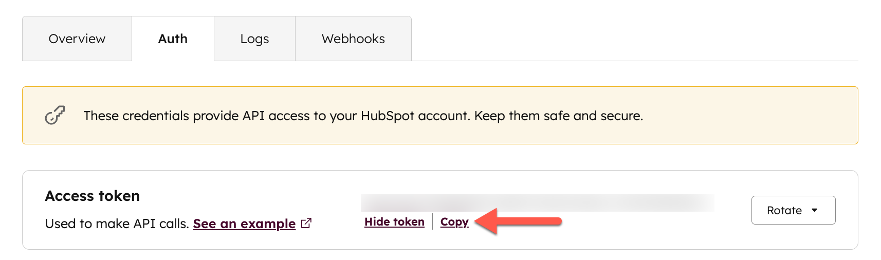 show-access-token-for-private-app-updated