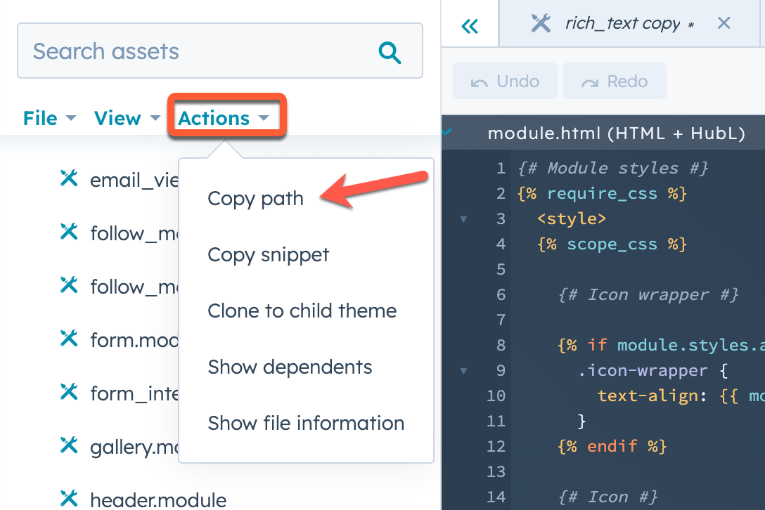 module-actions-copy-path