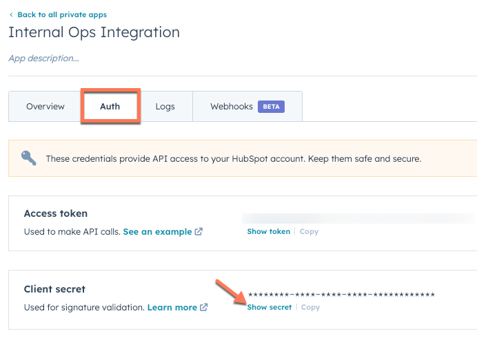 private-app-client-secret-for-request-validation
