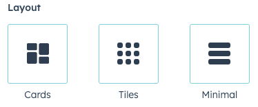 Layout preset