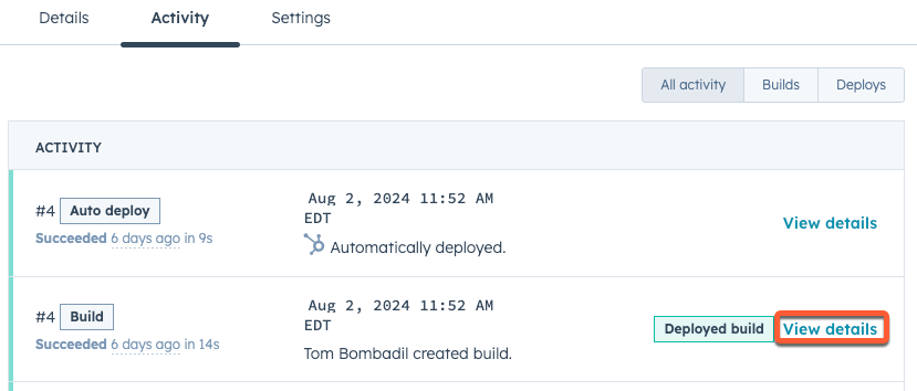 project-activity-tab