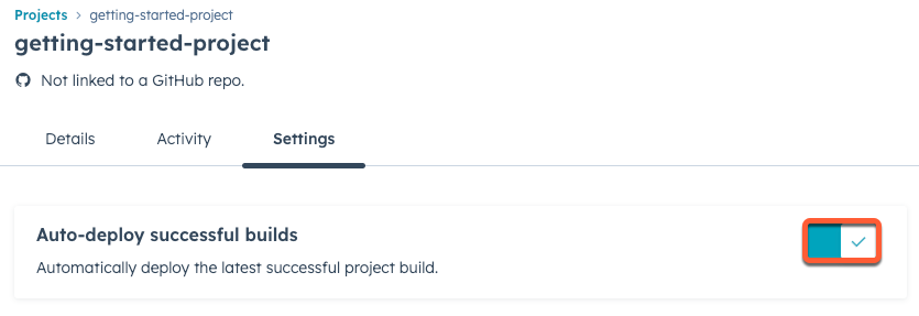 project-auto-deploy-setting