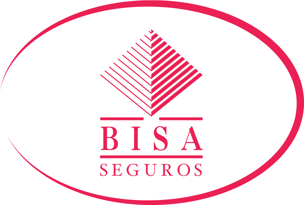 BISA Seguros pink logo