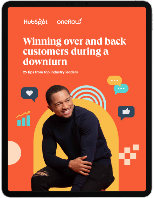 Winning over and back customers during a downturn