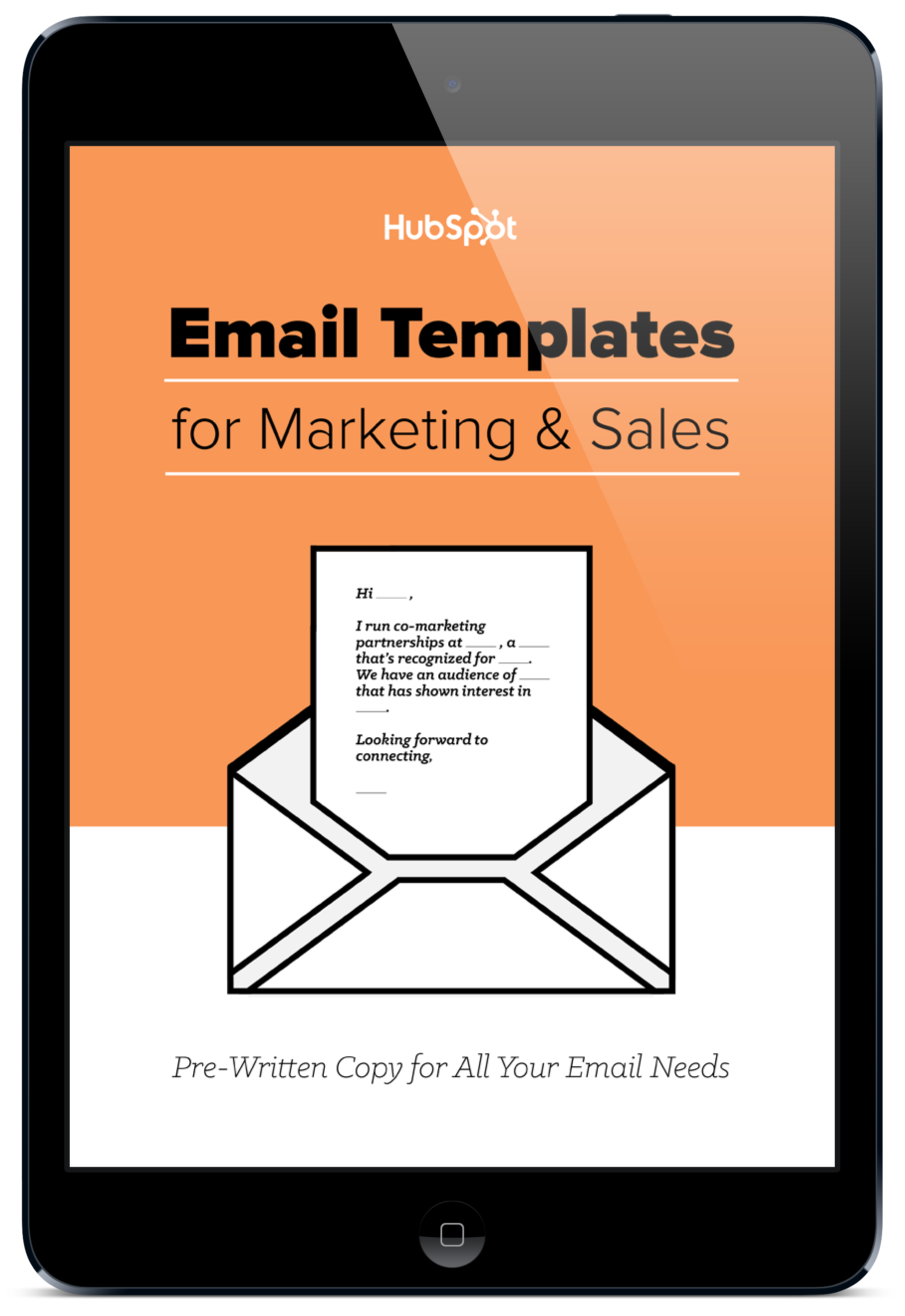 Email templates for marketing and sales