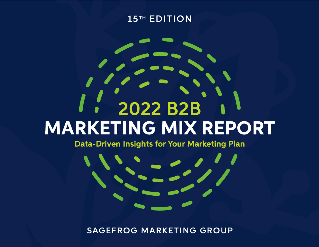 2022 B2B Marketing Mix Report