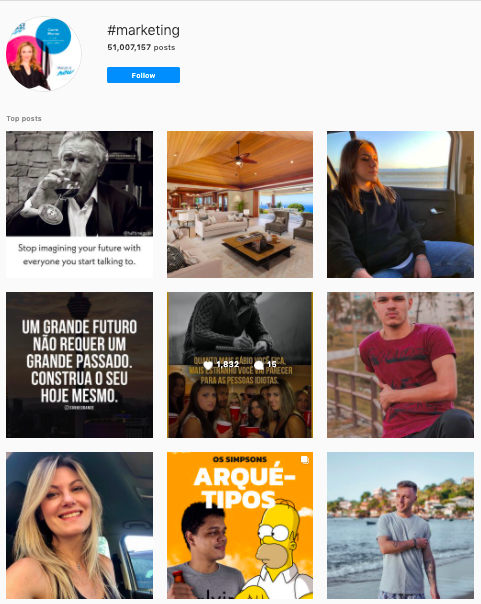 Cómo buscar hashtags en Instagram